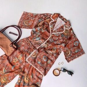 NWTS SPELL MOJAVE LILY SHIRT (L)